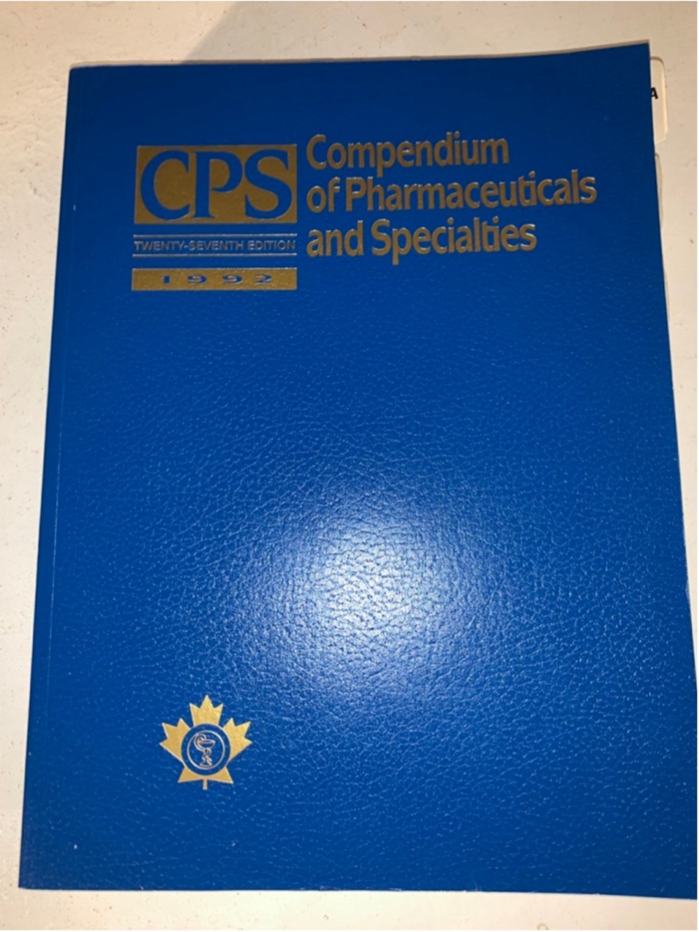 Blue Gold Compendium of Pharmaceuticals and Specialties Notebook One Size